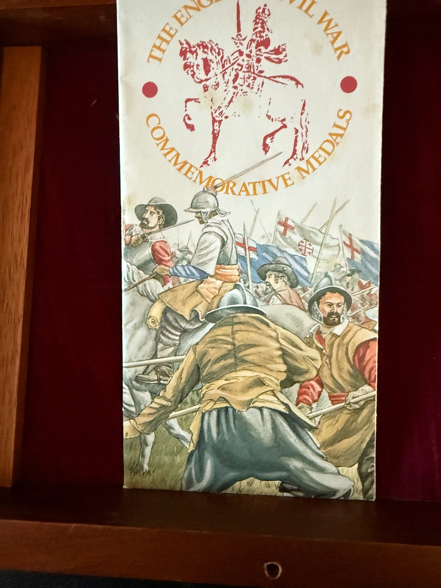1992 350th Anniversary of the Civil War Medal Box Set