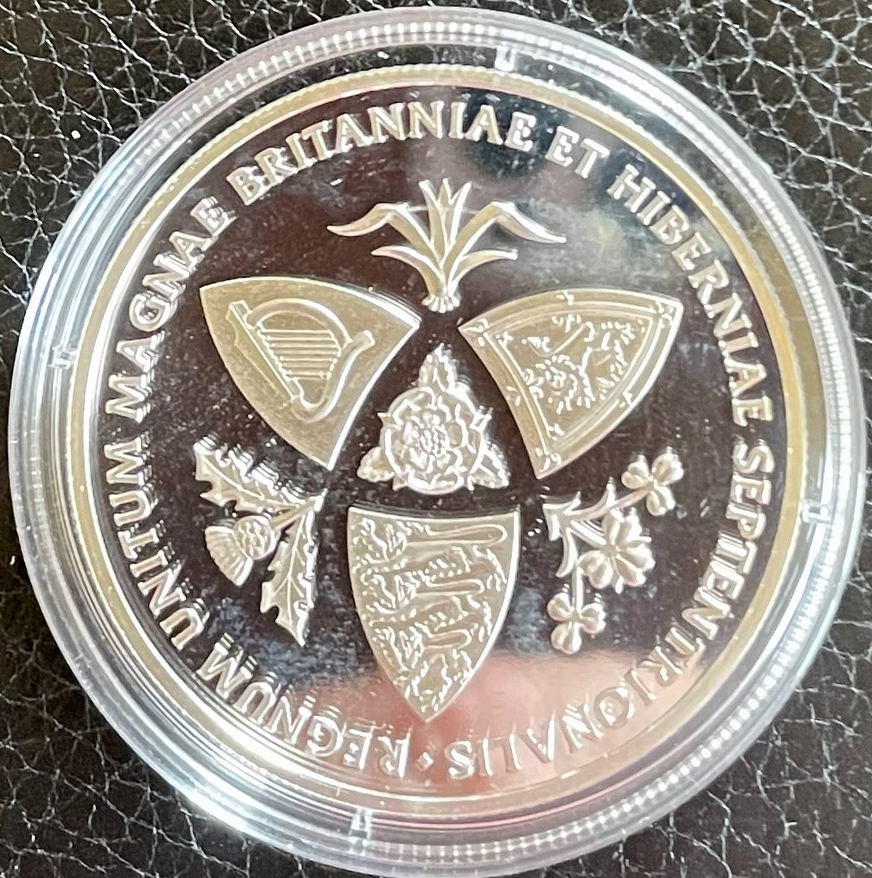 2016 Concorde 40th Anniversary 38mm silver medal
