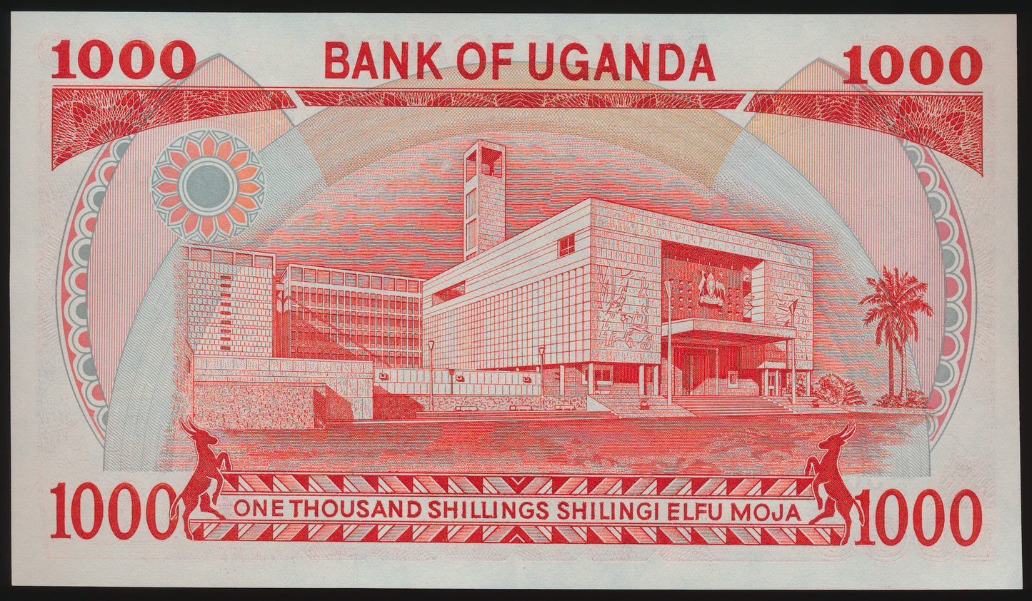UGANDA P.26 1986 1000 Shillings UNC