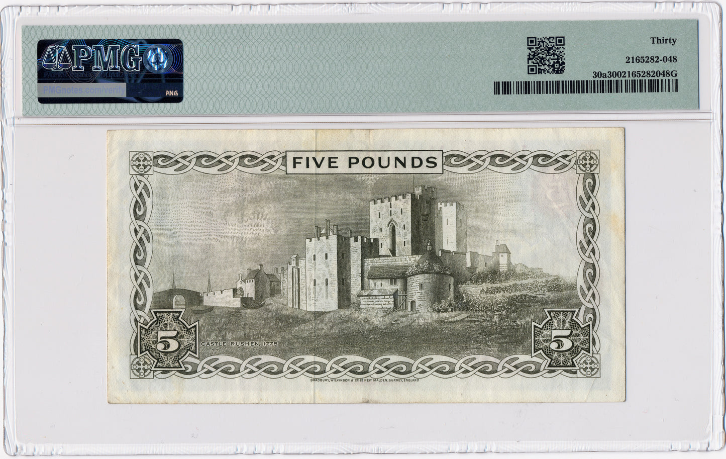 ISLE OF MAN P.30a IM42a 1972-1979 £5 VF 30