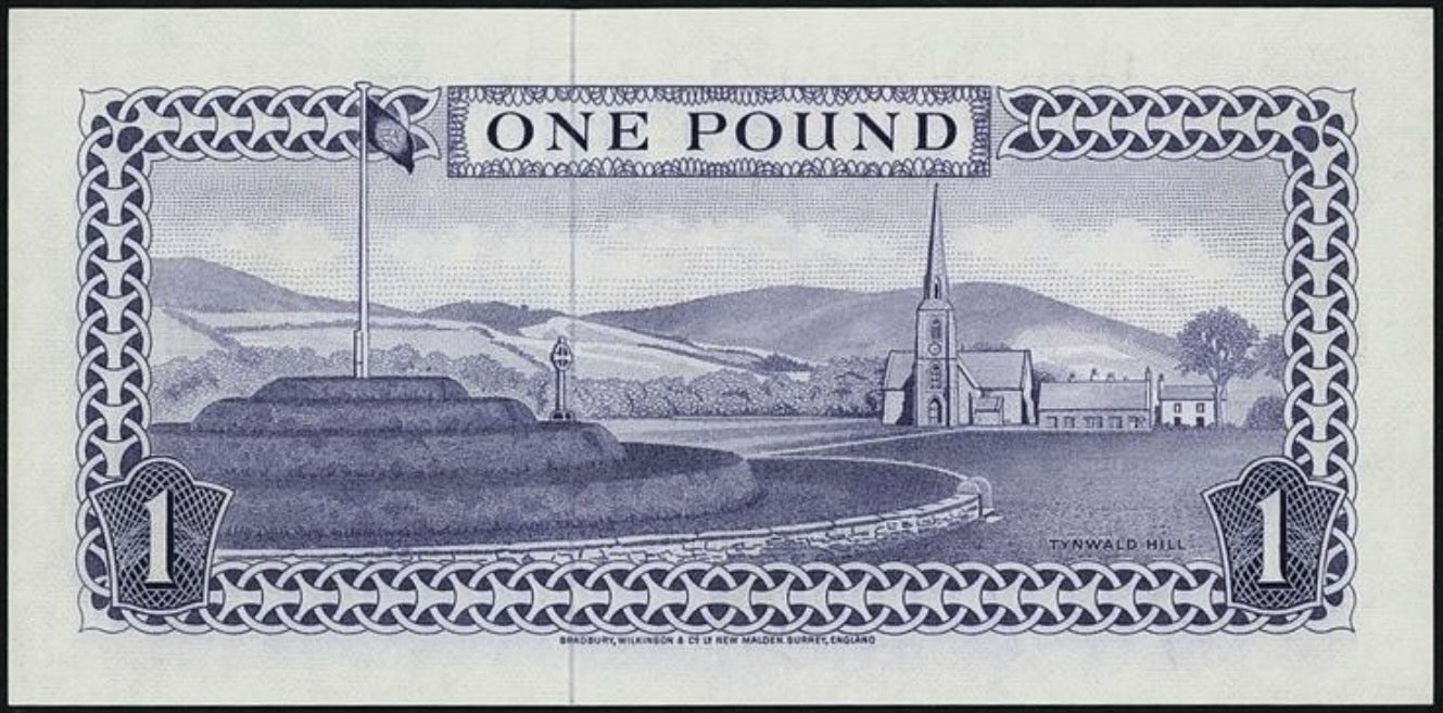 ISLE OF Man P.34 IM33a 1979-1983 £1 UNC