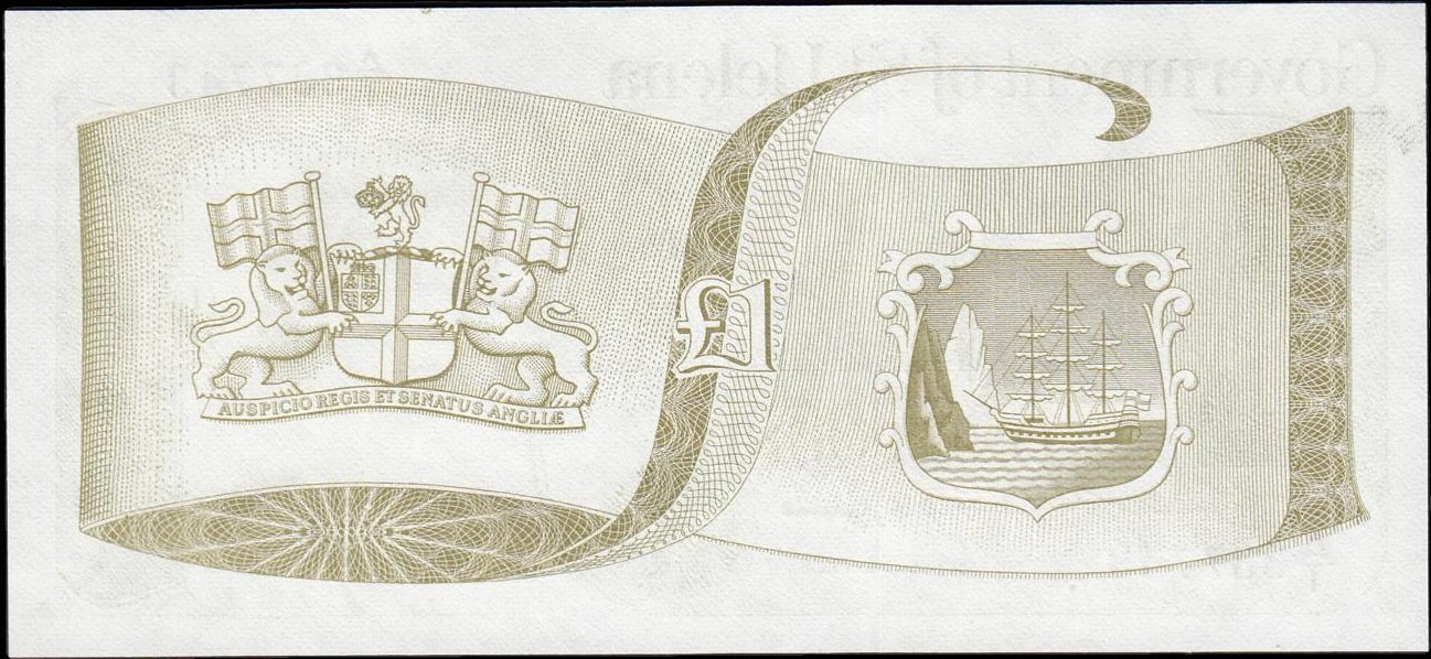 St HELENA P.9 1981 £1 UNC A/1