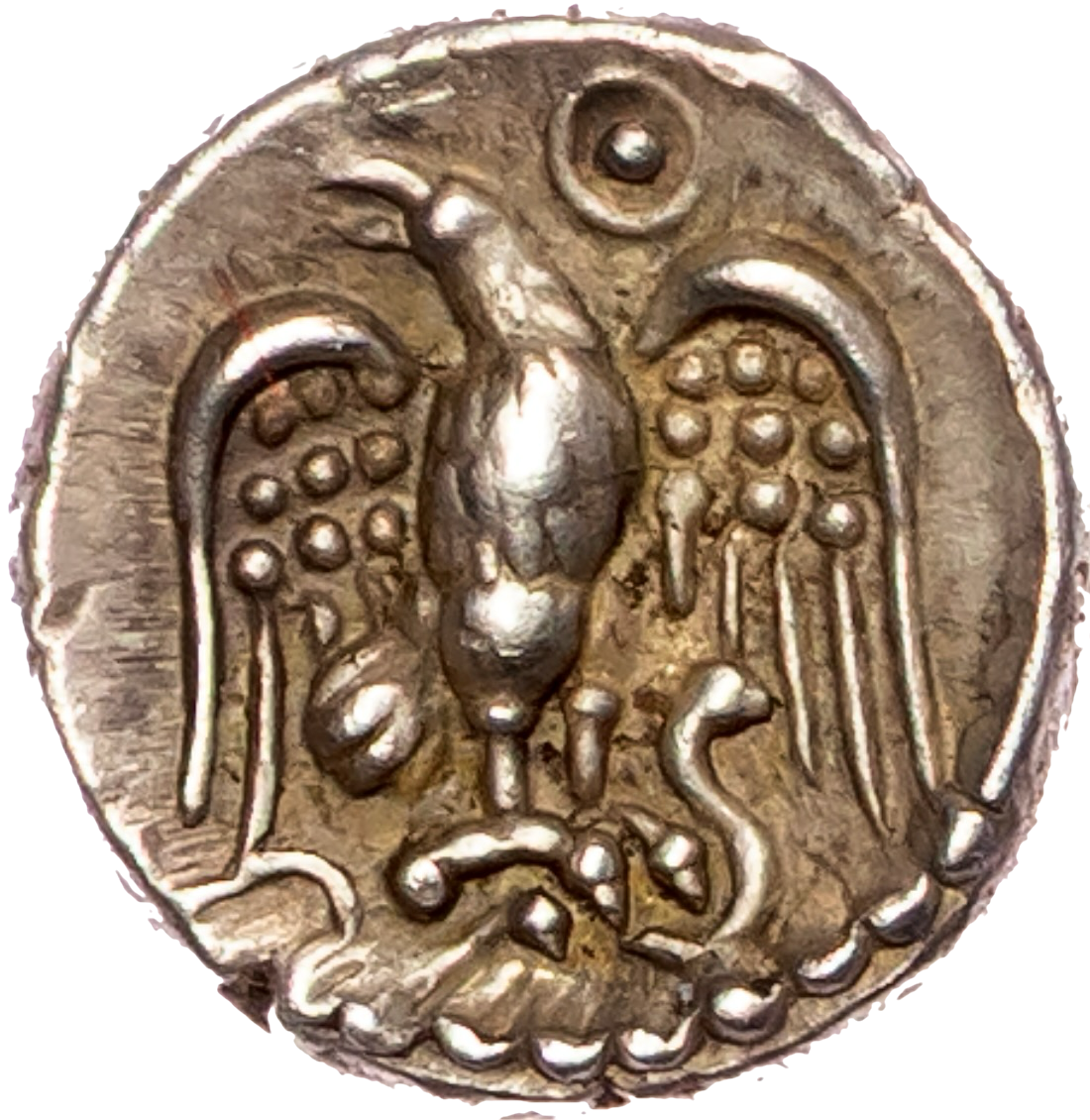 20AD - 40AD ATREBATES and REGINI Silver Unit Eagle type S.356 ABC 1346 EF