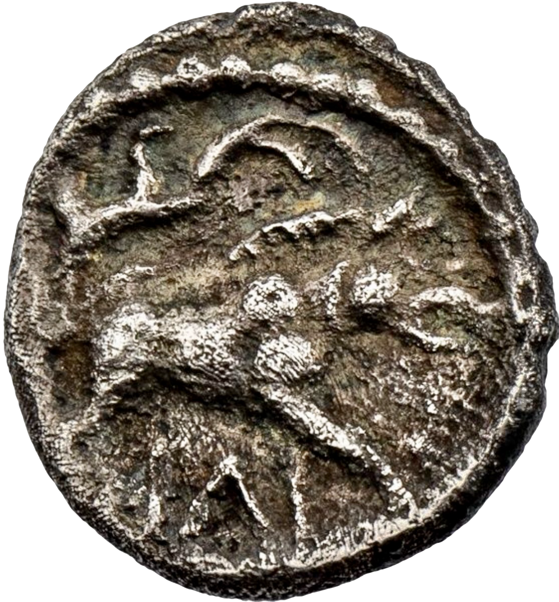 20AD - 40AD ATREBATES and REGINI Silver Unit Victory type S.357 ABC 1349 VF