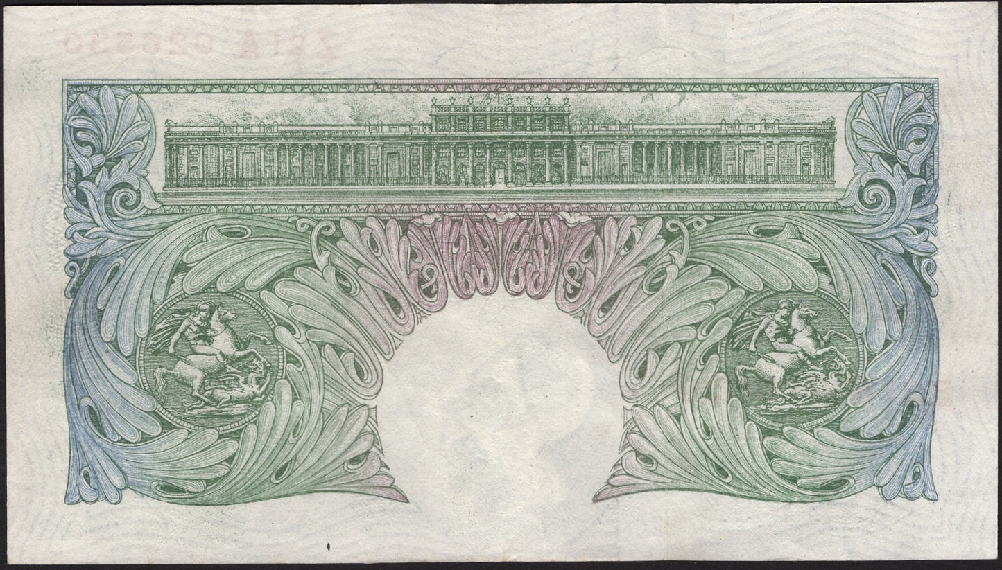 ENGLAND P.369a B260 1948-1949 Bank of England Peppiatt £1 AUNC