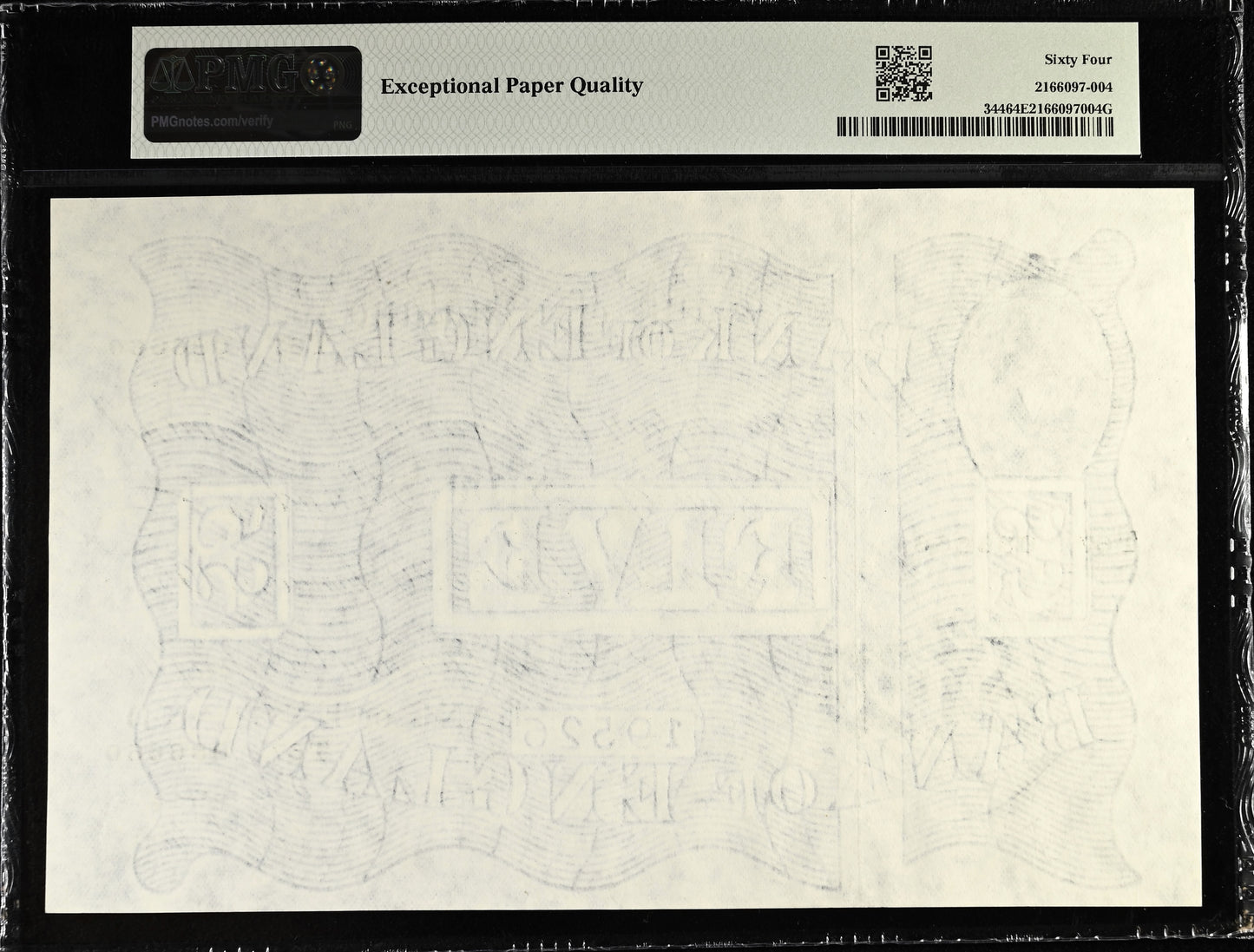 ENGLAND P.344 B270 1951 Beale £5 T67 GEM UNC 64 EPQ