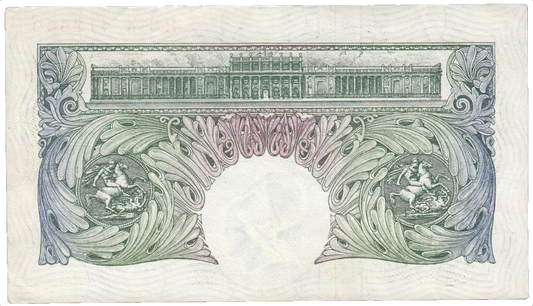 ENGLAND P.369c B273 1955 O'Brien £1 AUNC