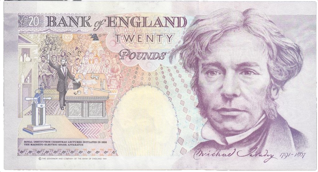 ENGLAND P.384a B358 Gill 1991 £20 UNC