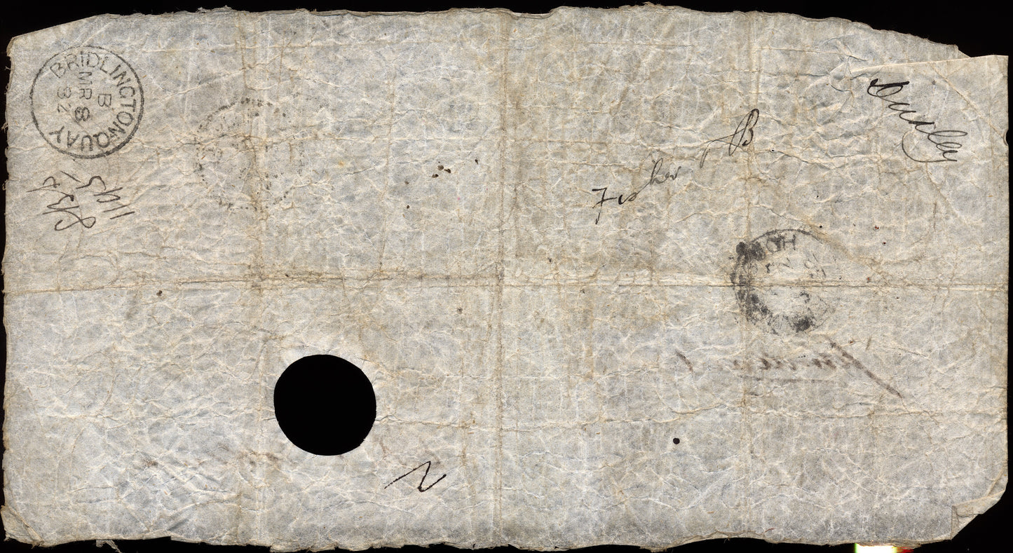 Burlington & Driffield Bank 1880 £5 banknote Outing 286s