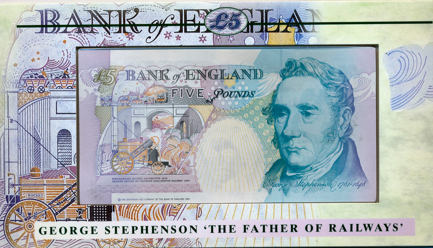C130 1998 Debden presentation set Prince of Wales's 50th birthday £5 B364 (PW50) and £5 cupronickel-nickel crown