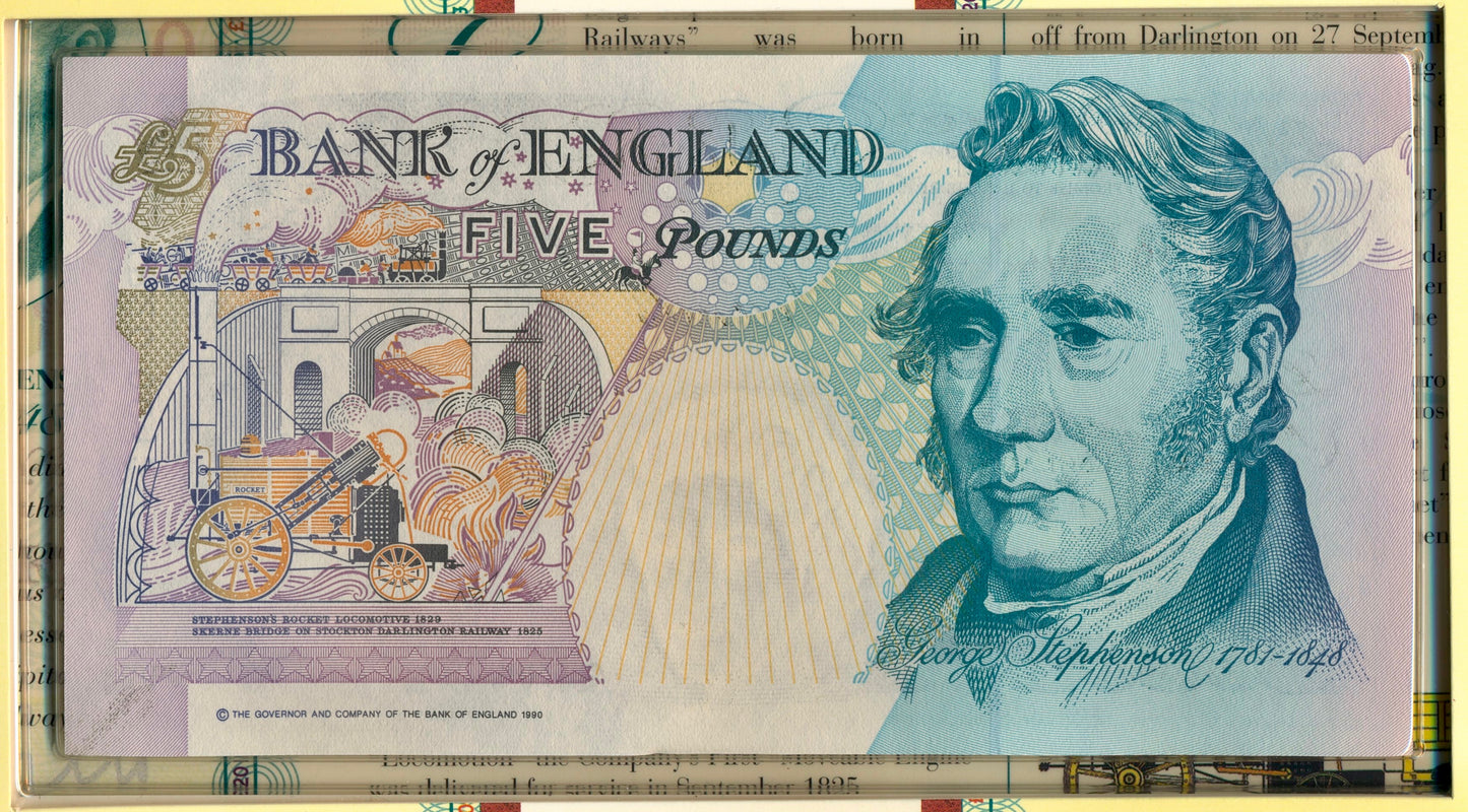 C149 2000 Debden presentation set Millennium Year prefix £5 B380 (YR20)