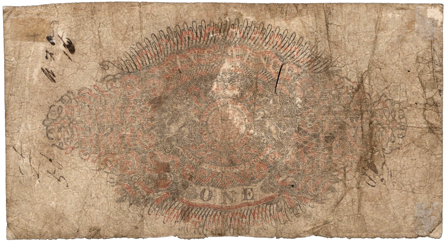 Cambridge Town & County Bank 1823 £1 banknote Outing 409a