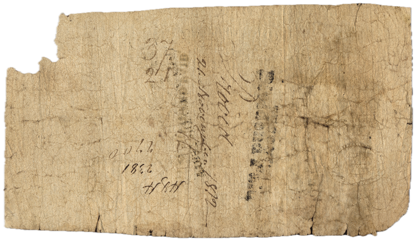 Collumpton and Devonshire Bank 1809 £1 banknote Outing 582a