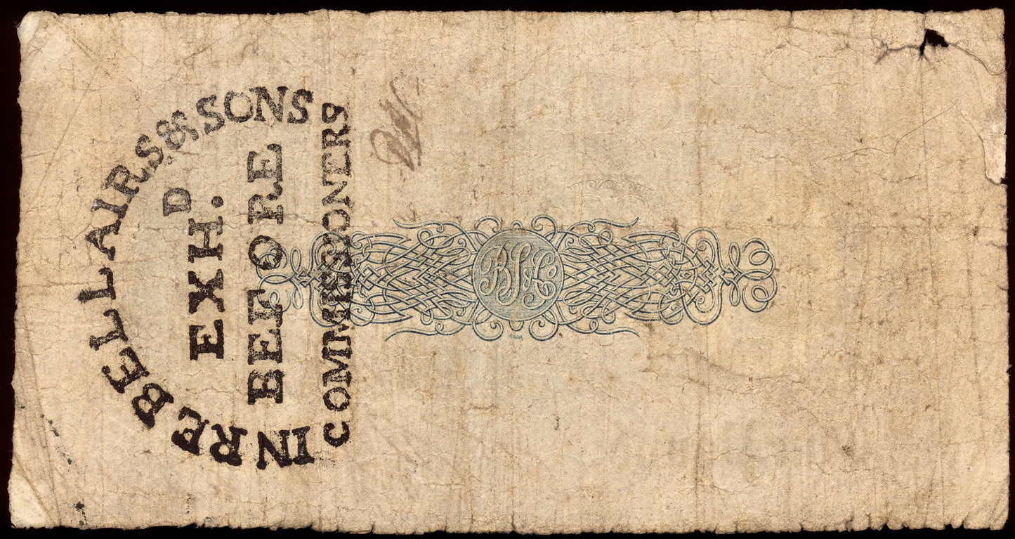 Derby Bank 1819 £1 banknote Outing 673d