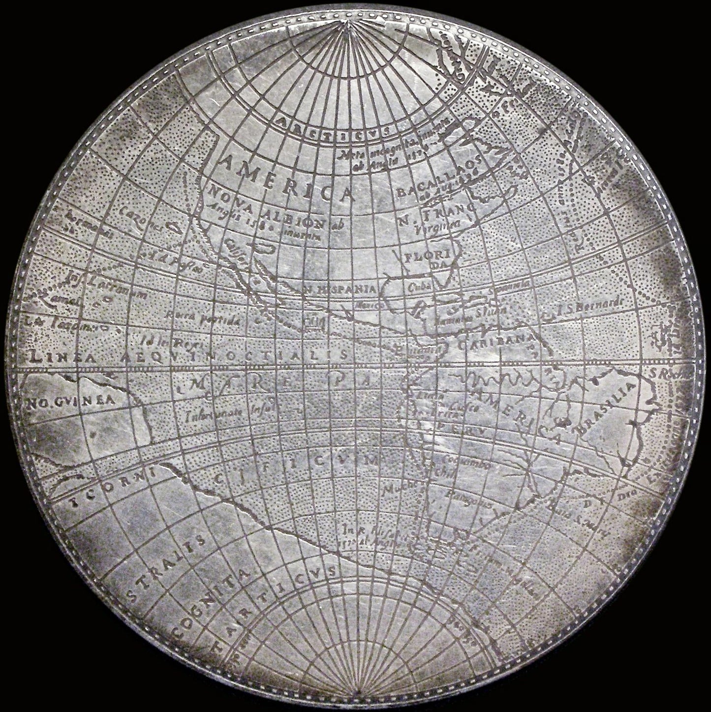 1977 Sir Francis Drake 68mm silver medal on 400th anniversary of his world voyage.