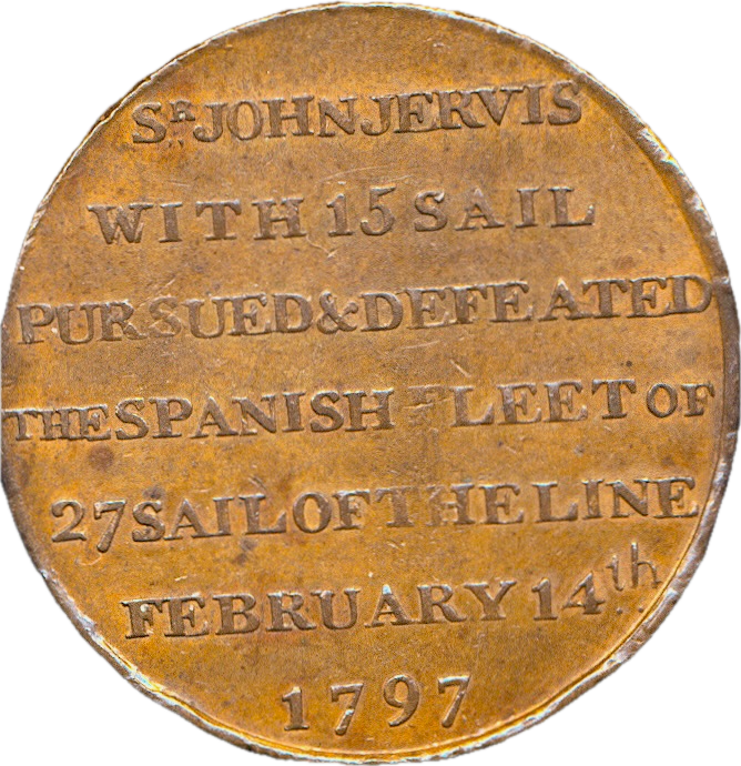 Hampshire D&H 64 Portsmouth 1797 Conder Halfpenny