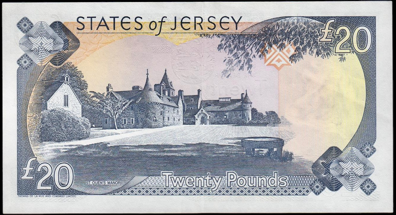 JERSEY P.29 JE43b 1993-2010 £20 UNC