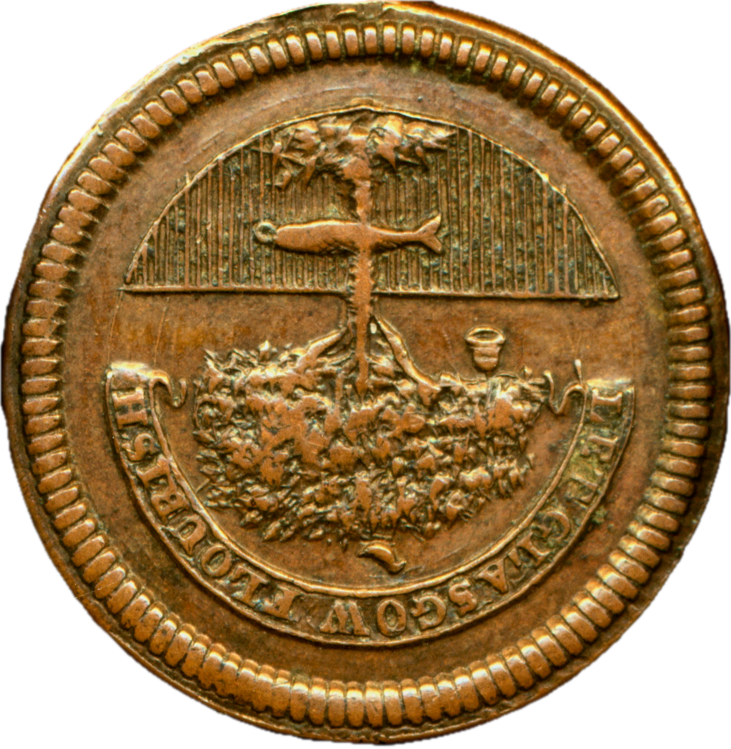 Lanarkshire D&H 47 Glasgow Conder Retailers Token