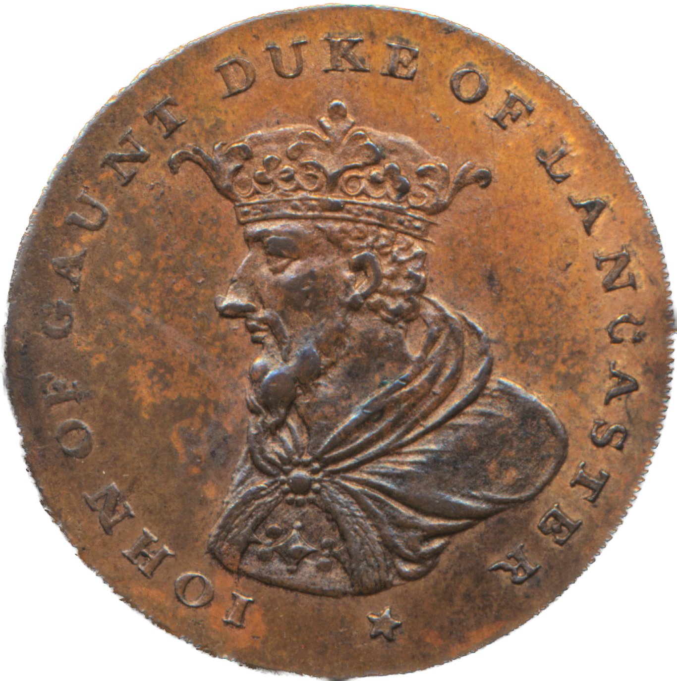 Lancashire D&H 29 Lancaster 1792 Conder Halfpenny