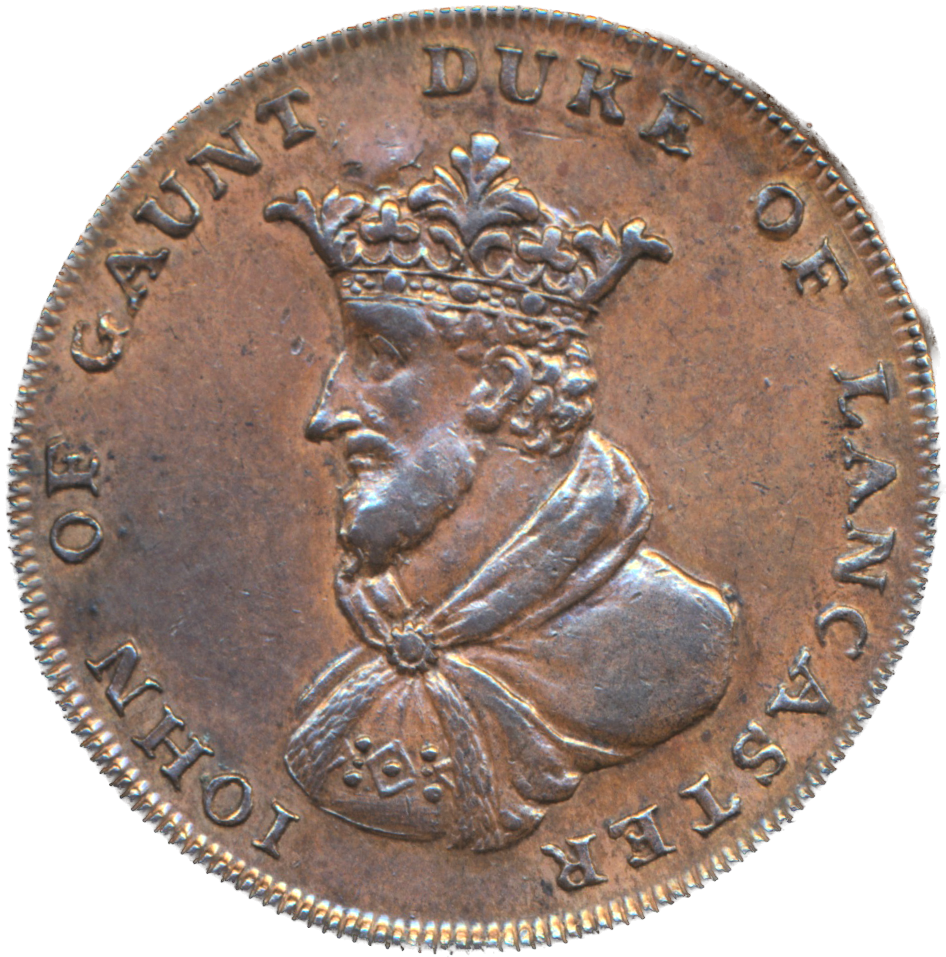 Lancashire D&H 31a Lancaster 1792 Conder Halfpenny