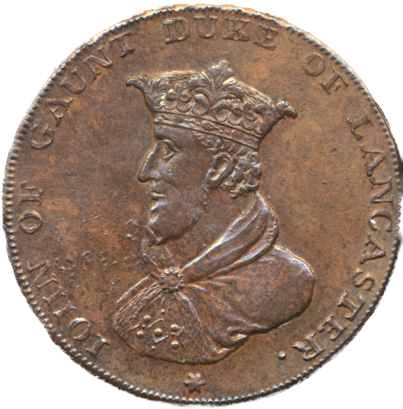 Lancashire D&H 43 Lancaster 1794 Conder Halfpenny