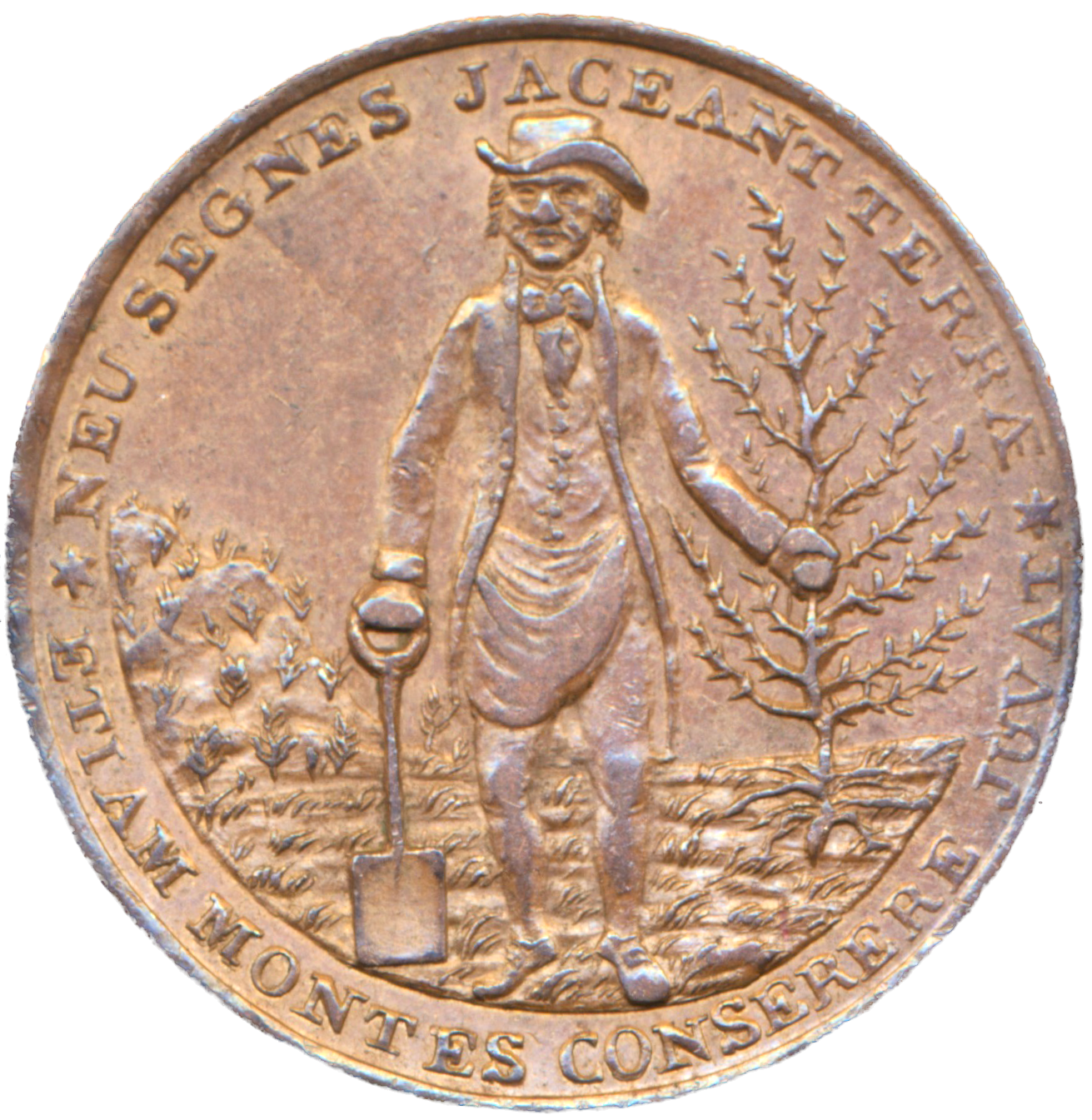 Lothian D&H 7 Edinburgh 1797 Conder Halfpenny