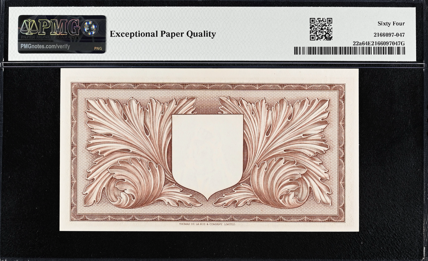 MALTA P.22a 1951 £1 First series A/15 Choice UNC 64 EPQ