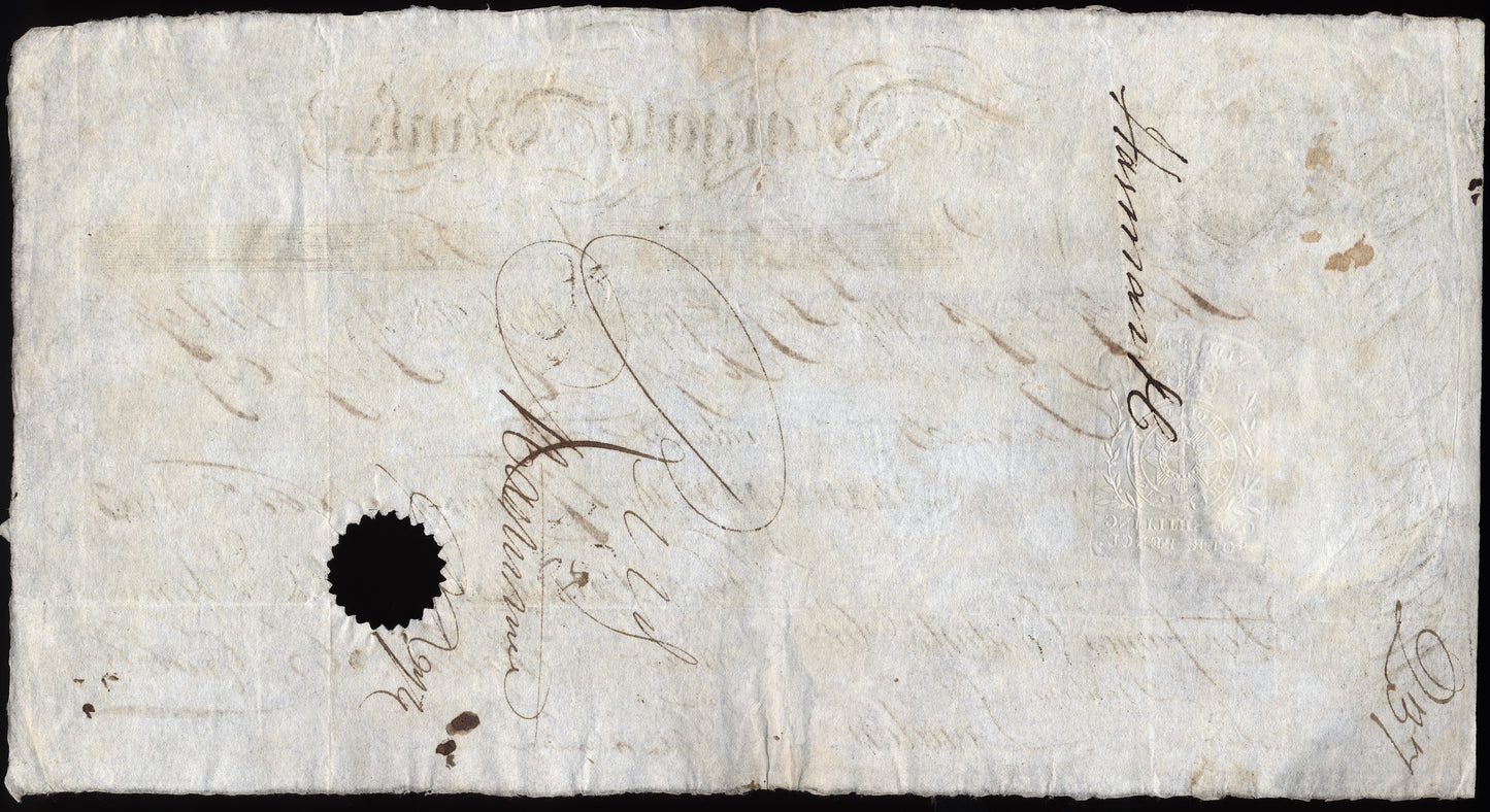 Margate Bank 1803 £68 sight note Outing 1389a for bank