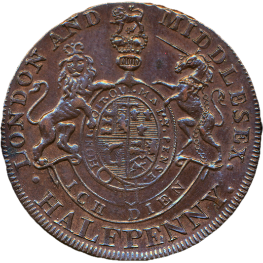 Middlesex D&H 954 National Series Conder Halfpenny
