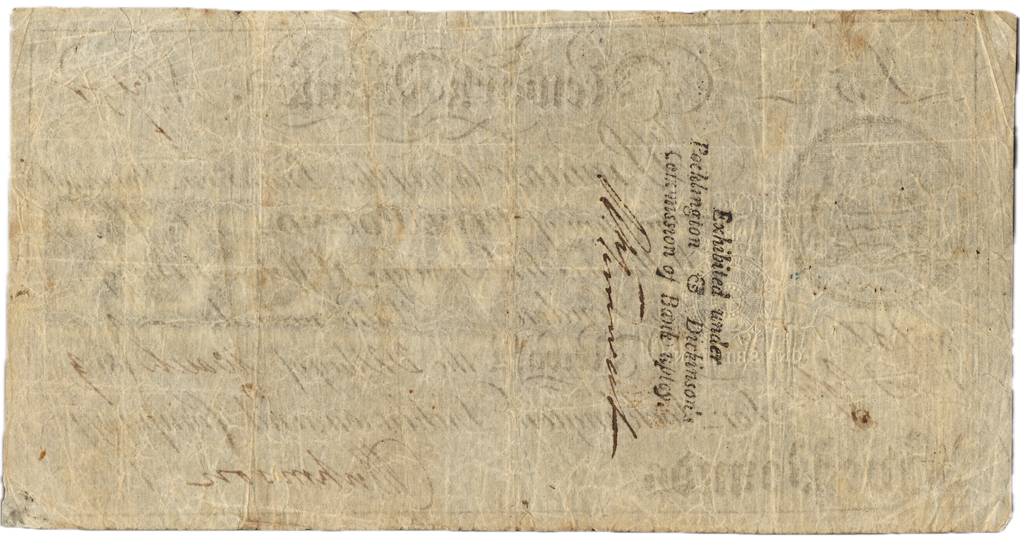 Newark Bank 1809 £5 banknote Outing 1488k