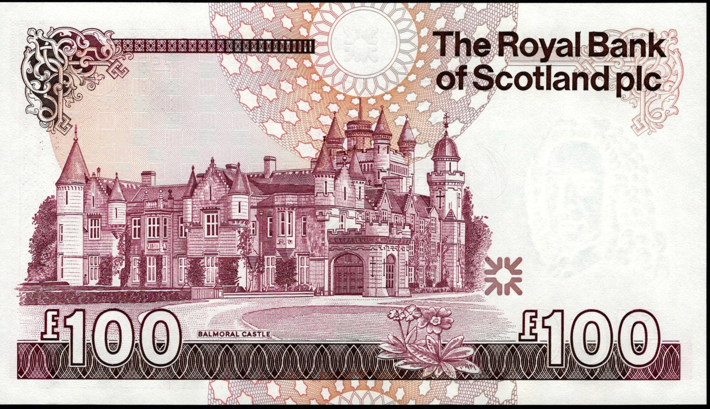 SCOTLAND P.350b SC882b 1998 Royal Bank of Scotland £100 A/2 UNC