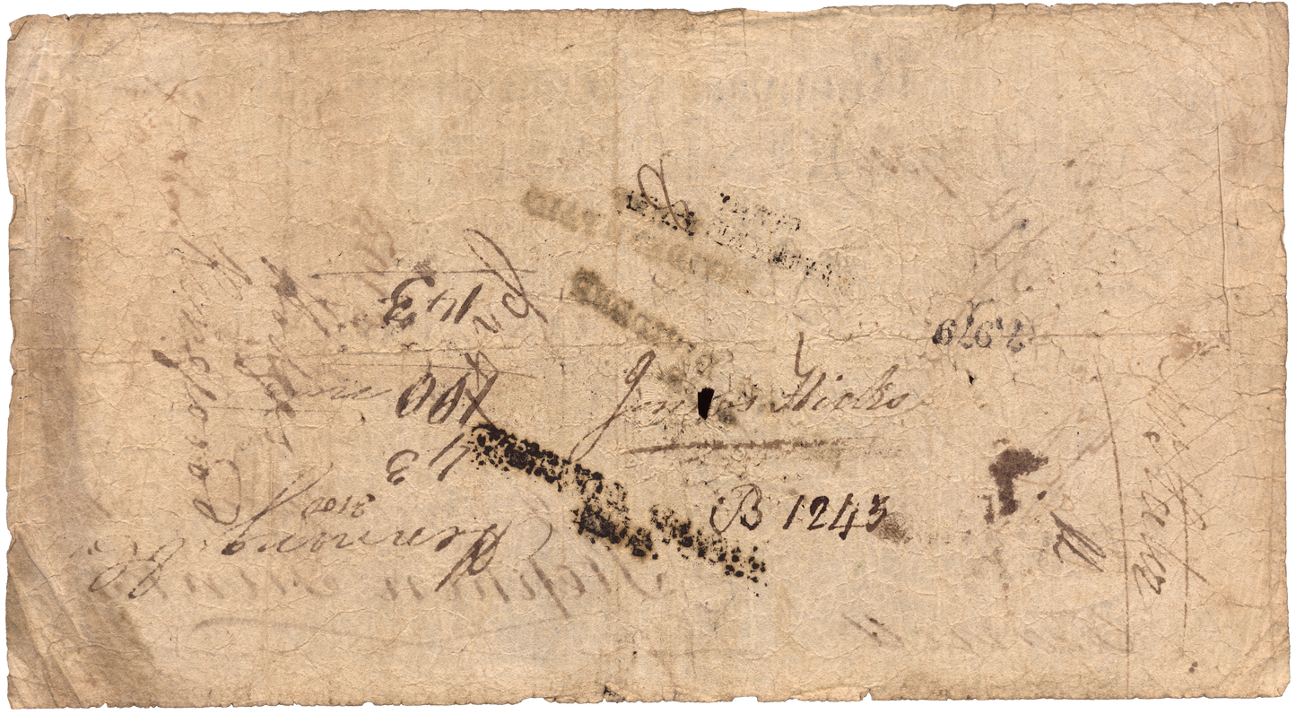 Ringwood & Hampshire Bank 1816 £1 banknote Outing 1788a