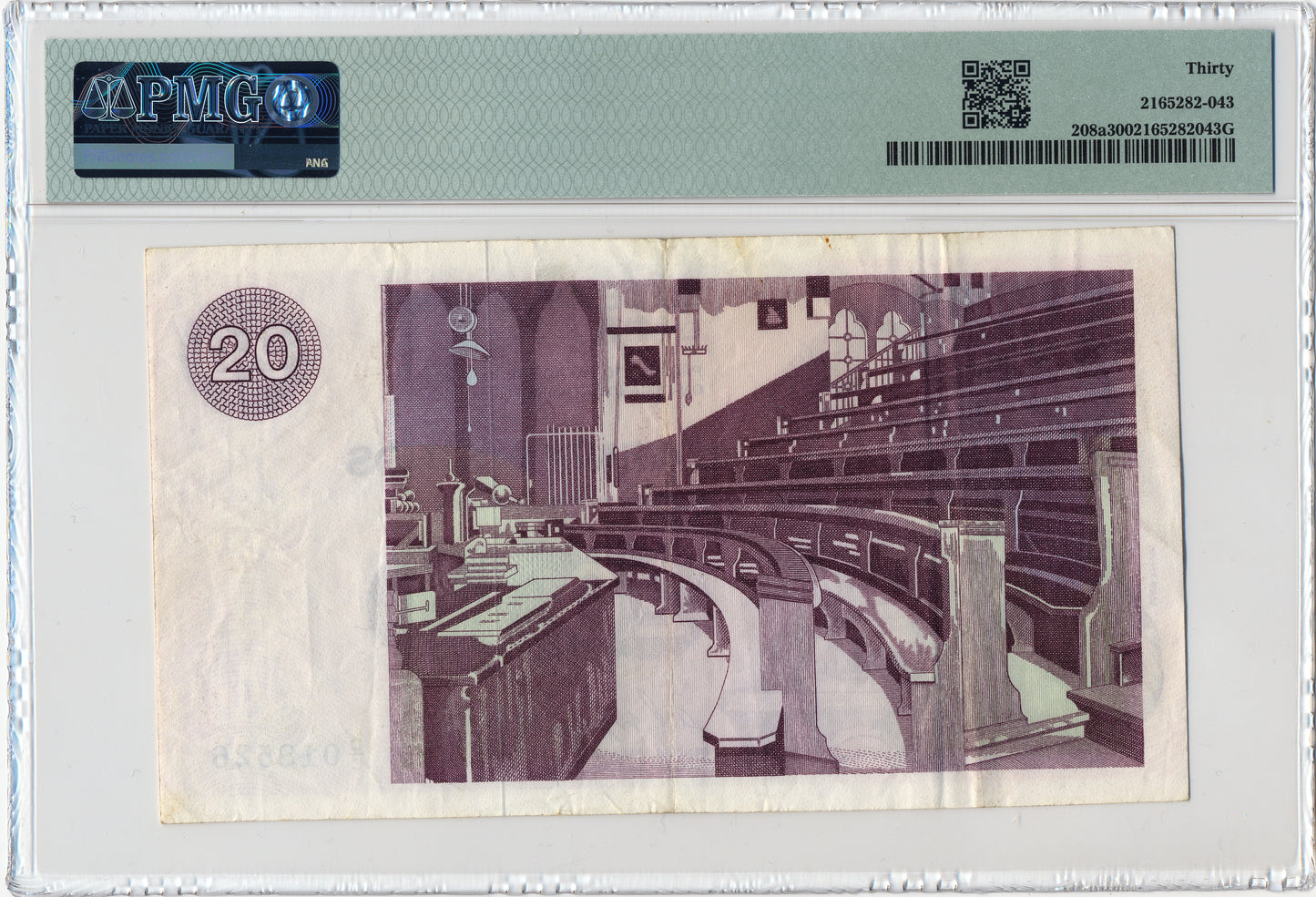 SCOTLAND P.208a SC324a 1972 Clydesdale Bank £20 VF 30