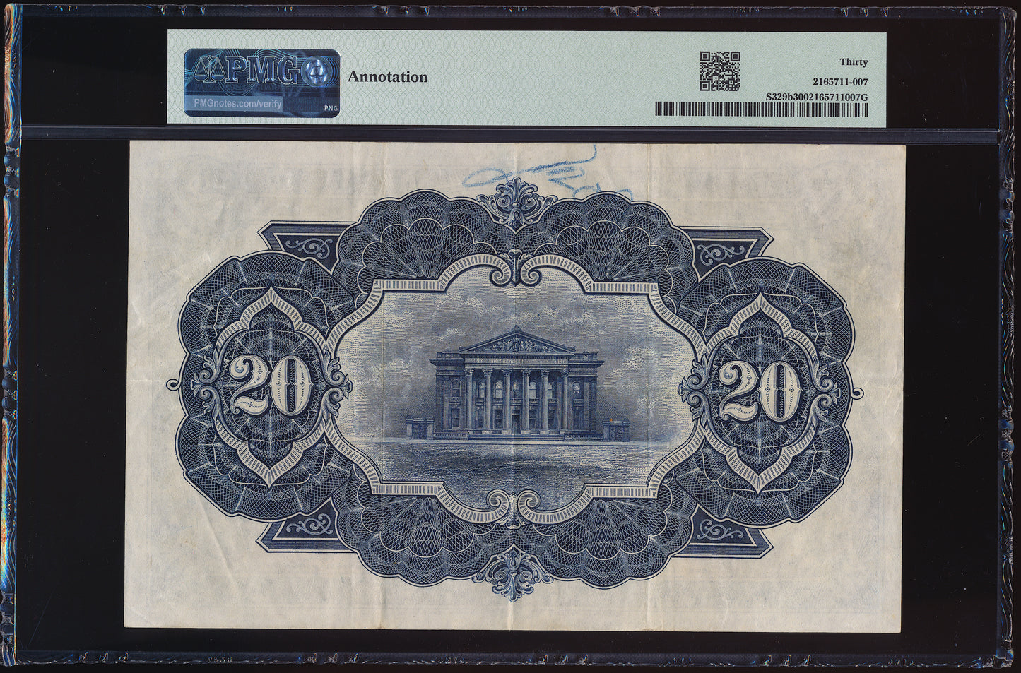 SCOTLAND P.S329b SC423d 1940 Commercial Bank of Scotland First series £20 VF30
