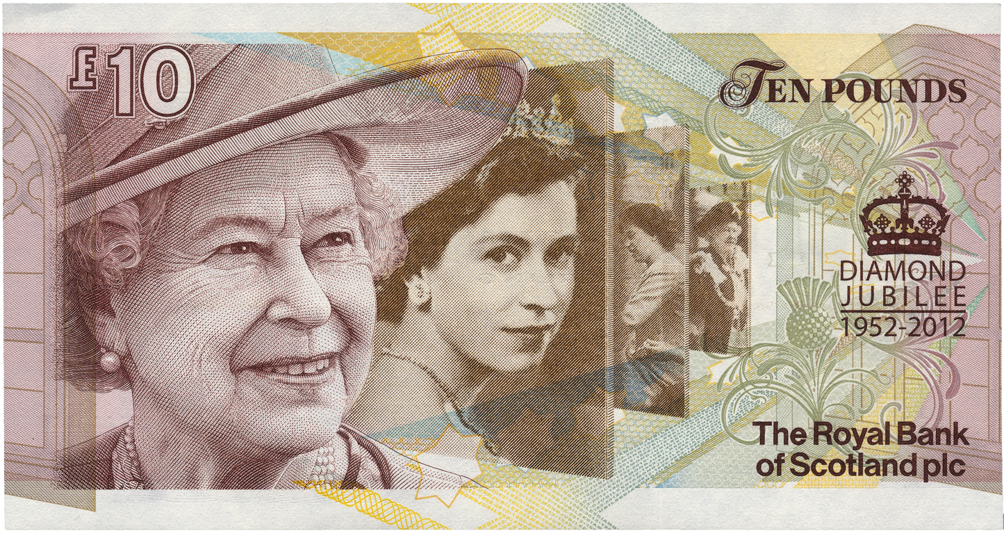 SCOTLAND P.368 SC854 2012 Royal Bank of Scotland £10