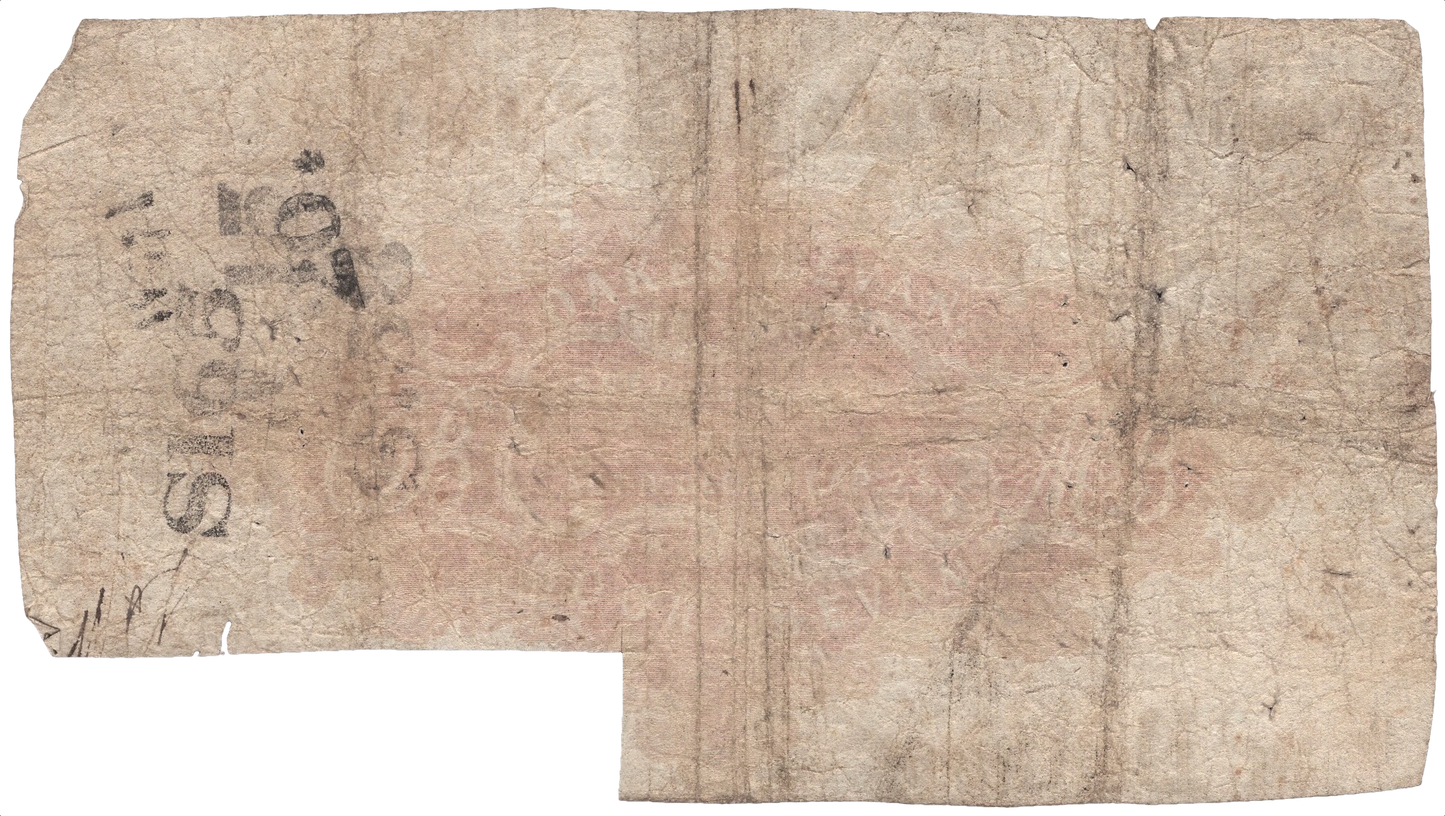 Stowmarket Bank 1841 £5 banknote Outing 2076b