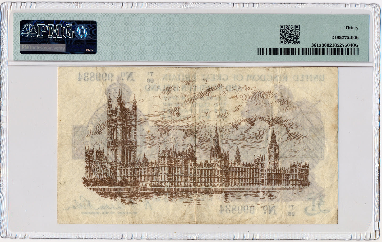 ENGLAND P.361a T34.2 1927 HM Treasury Fisher £1 T/1 VF 30