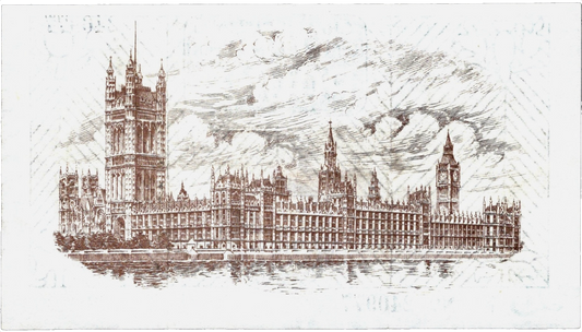 ENGLAND P.361a T34 1927 HM Treasury Fisher £1