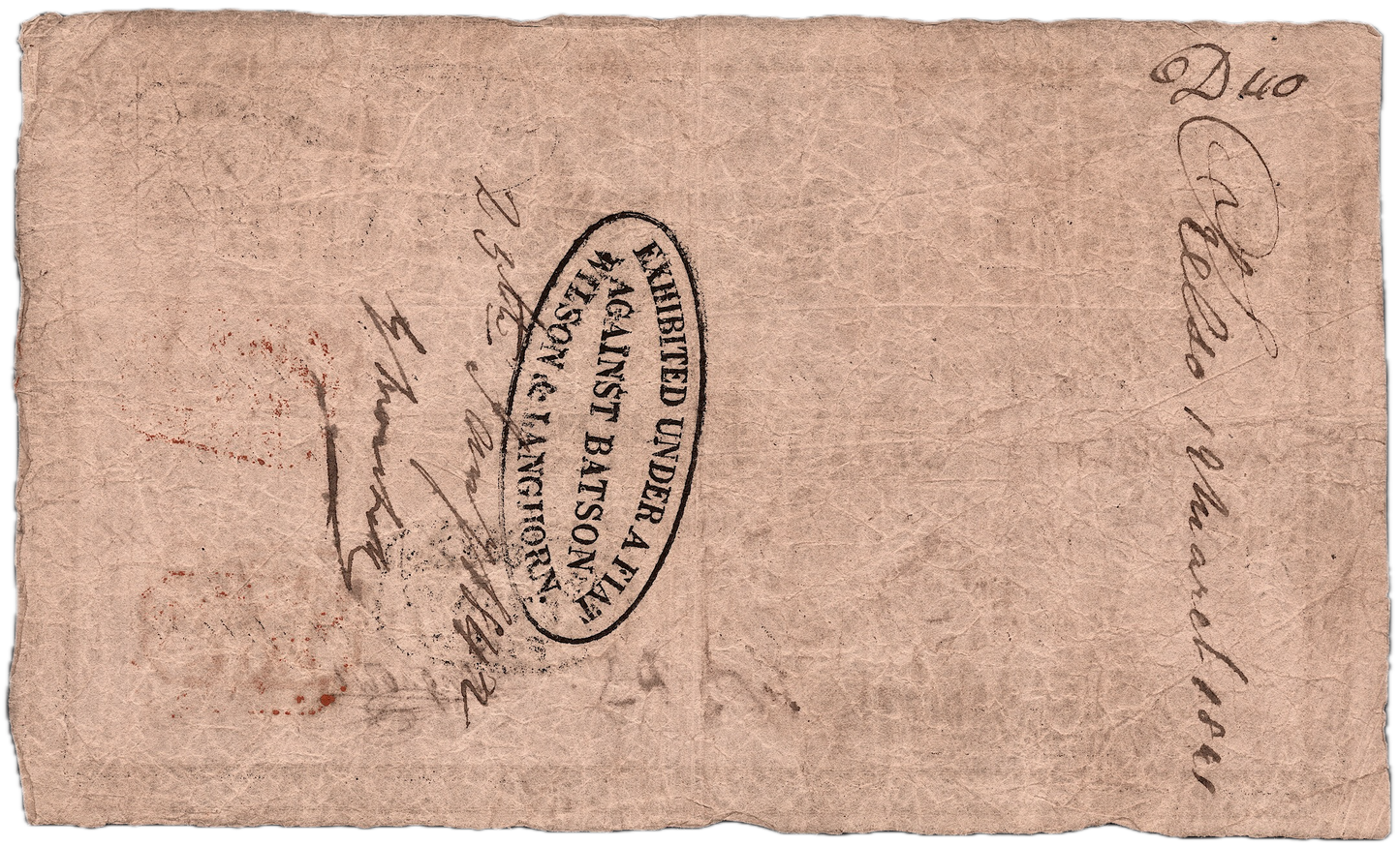 Tweed Bank Berwick on Tweed 1840 £5 banknote Outing 127c