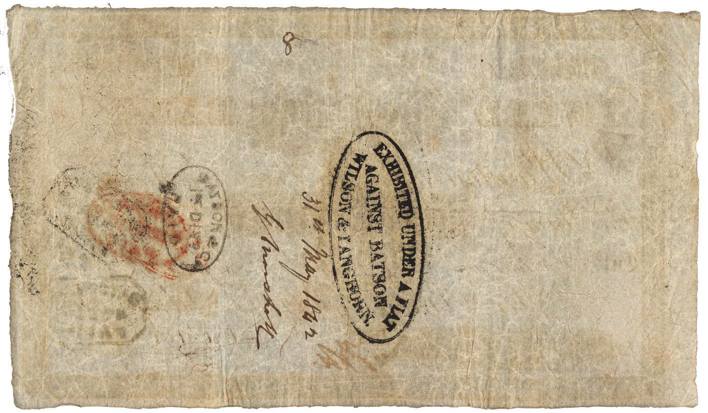 Tweed Bank Berwick on Tweed 1840 £5 banknote Outing 127c