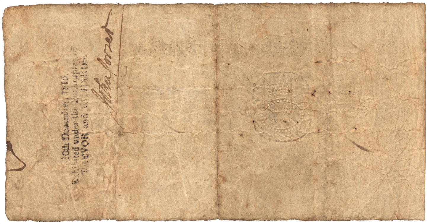 Whitchurch Old Bank 1815 £1 banknote Outing 2347a