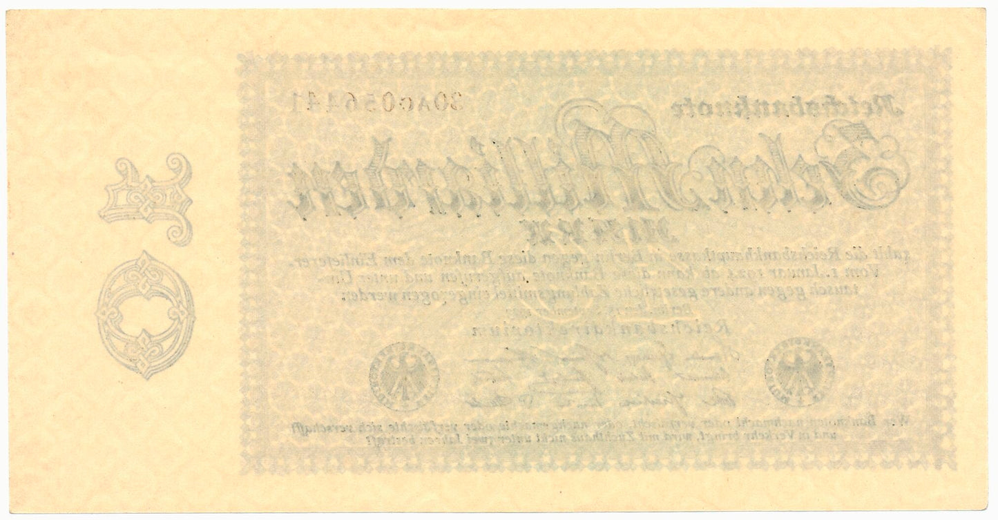 GERMANY P.116a 1923 10,000,000,000 Mark UNC