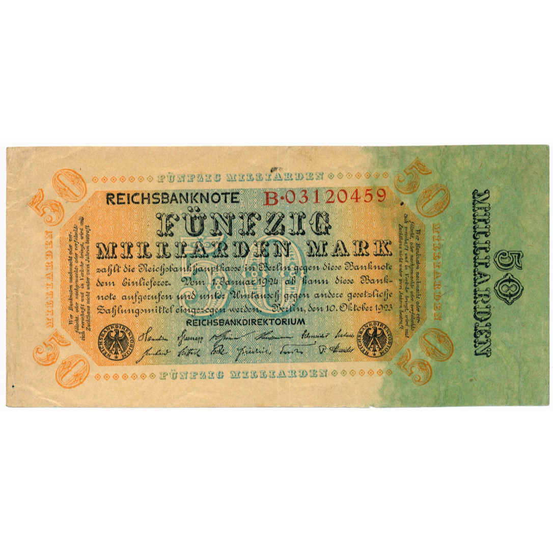 GERMANY P.119a 1923 50,000,000,000 Mark NEF