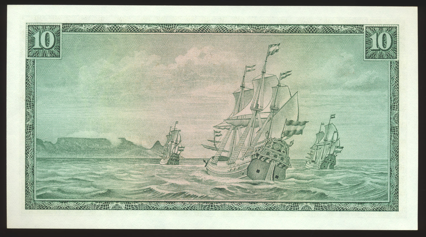 SOUTH AFRICA P.120a 1978-1981 10 Rand UNC