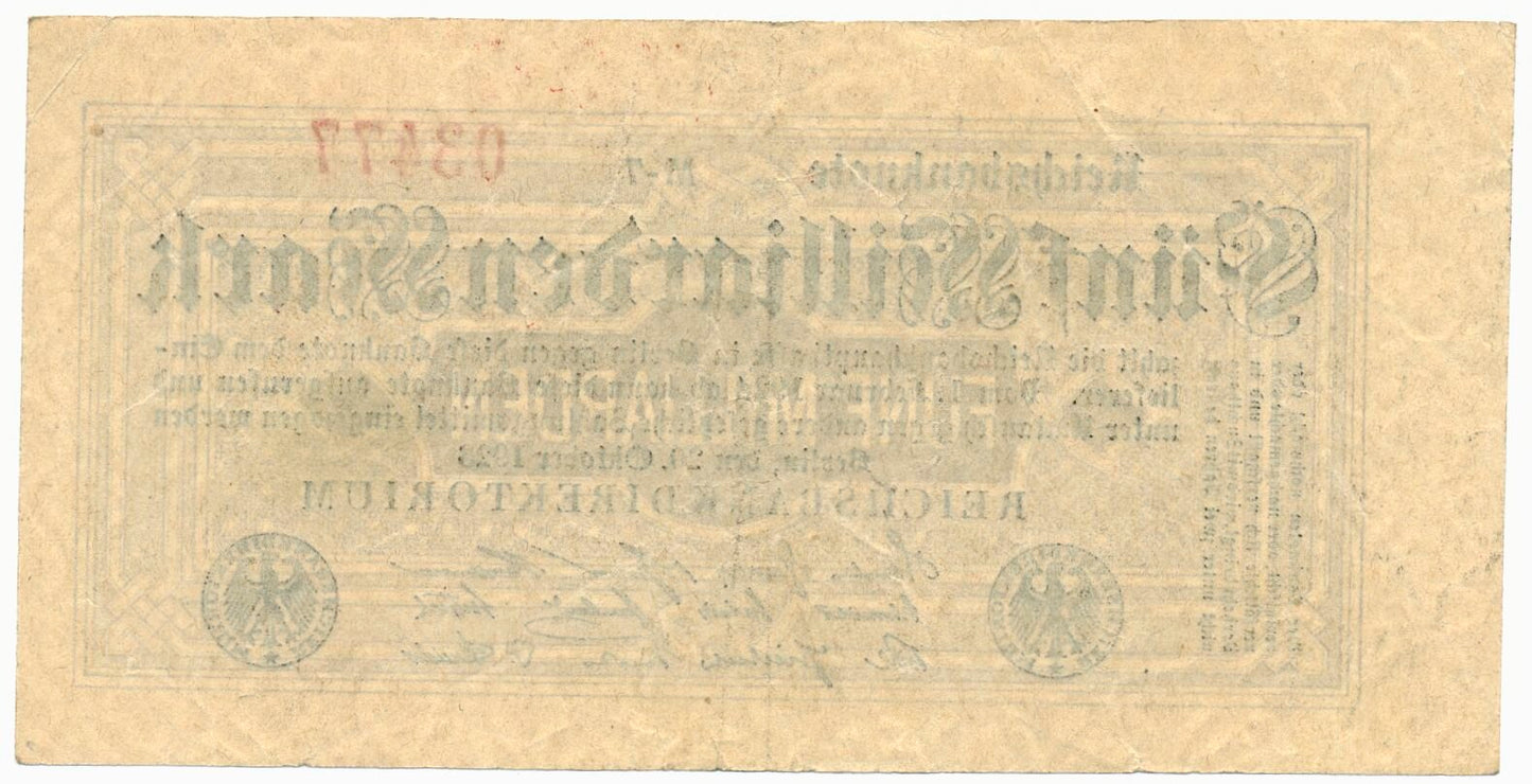 GERMANY P.123a 1923 5,000,000,000 Mark NEF