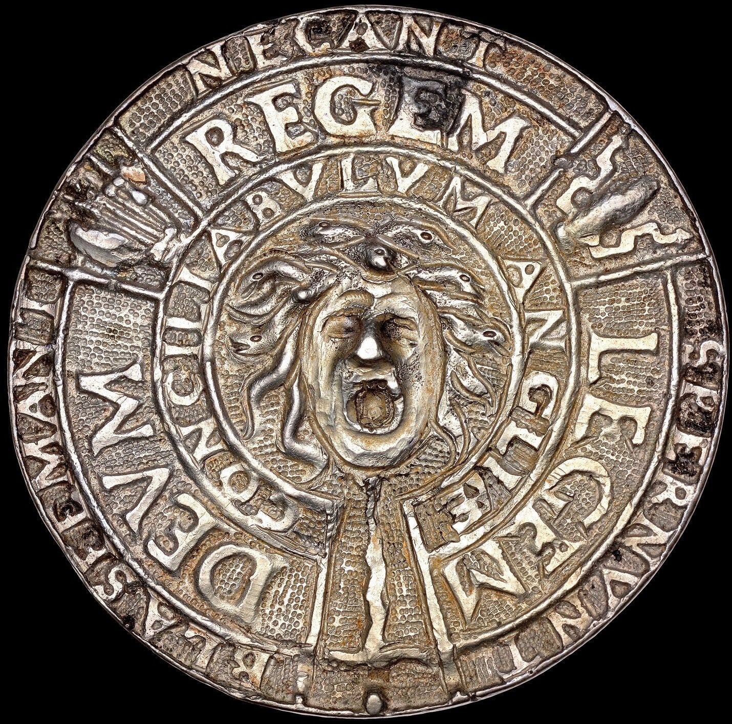 1649 Charles I death and memorial 57mm silver medal MI 349/208 E161 GVF