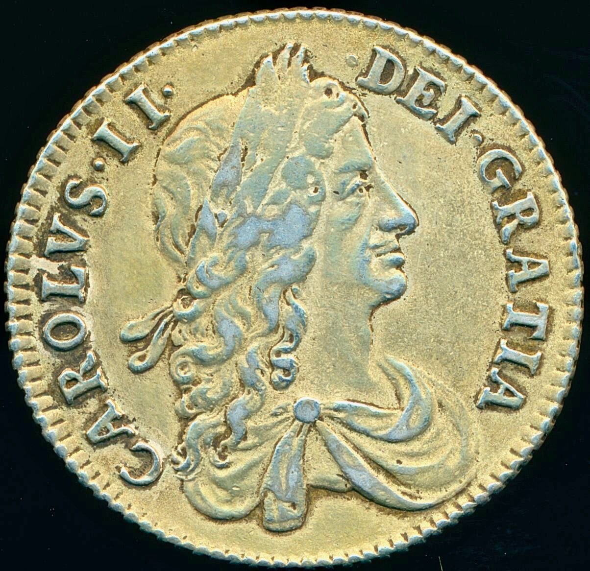 1663 Shilling First bust A over G in FRA S3372 ESC 505 R5 VF