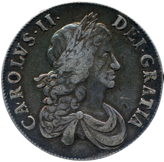 1668 Crown Second bust variety S3357 ESC 373 VF