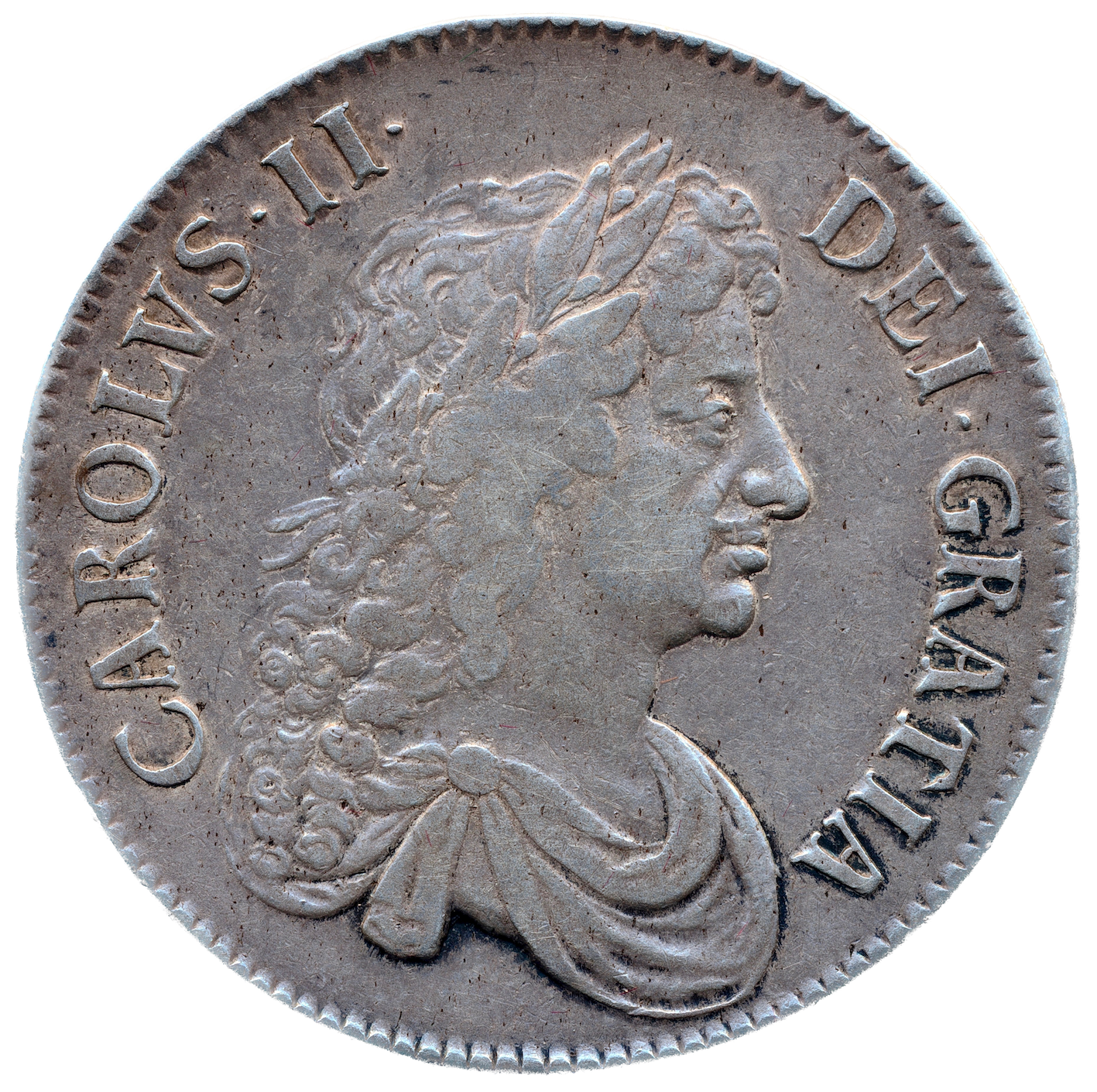 1672 Crown Third bust S3358 ESC 388 GVF
