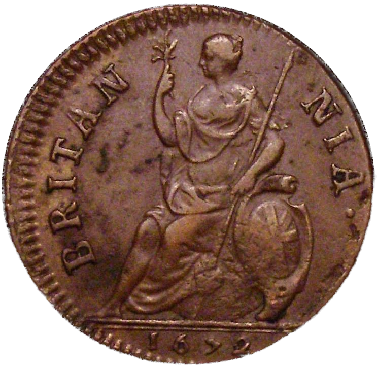 1672 Farthing S3394 BMC 519 GVF